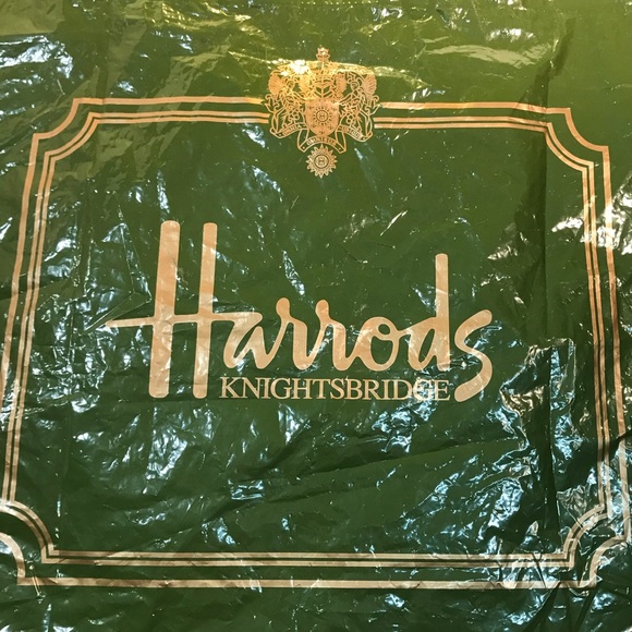HARRODS OF LONDON SHOPPING BAG vintage - Picture 4 of 5